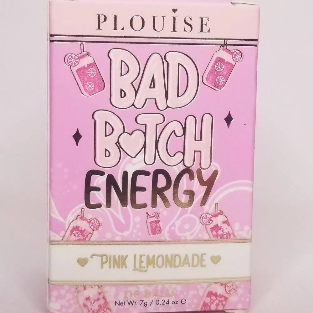 P.Louise - Bad B❤︎tch Energy Keychain Lip Balm - Pink Lemonade